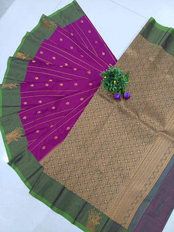 Royal Kanjeevaram Soft Silk Saree