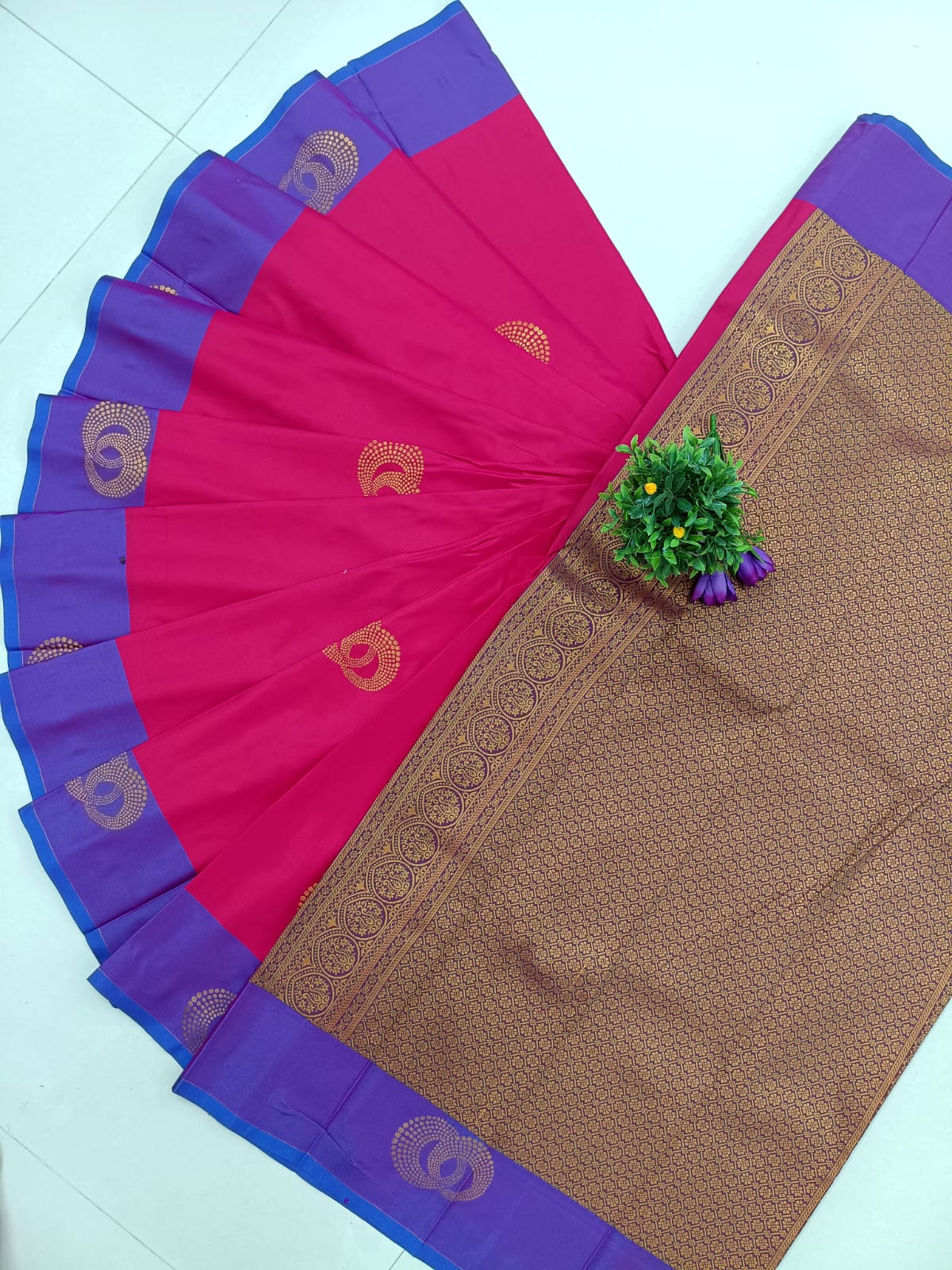 Royal Kanjeevaram Soft Silk Saree