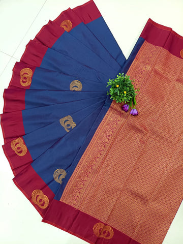Royal Kanjeevaram Soft Silk Saree