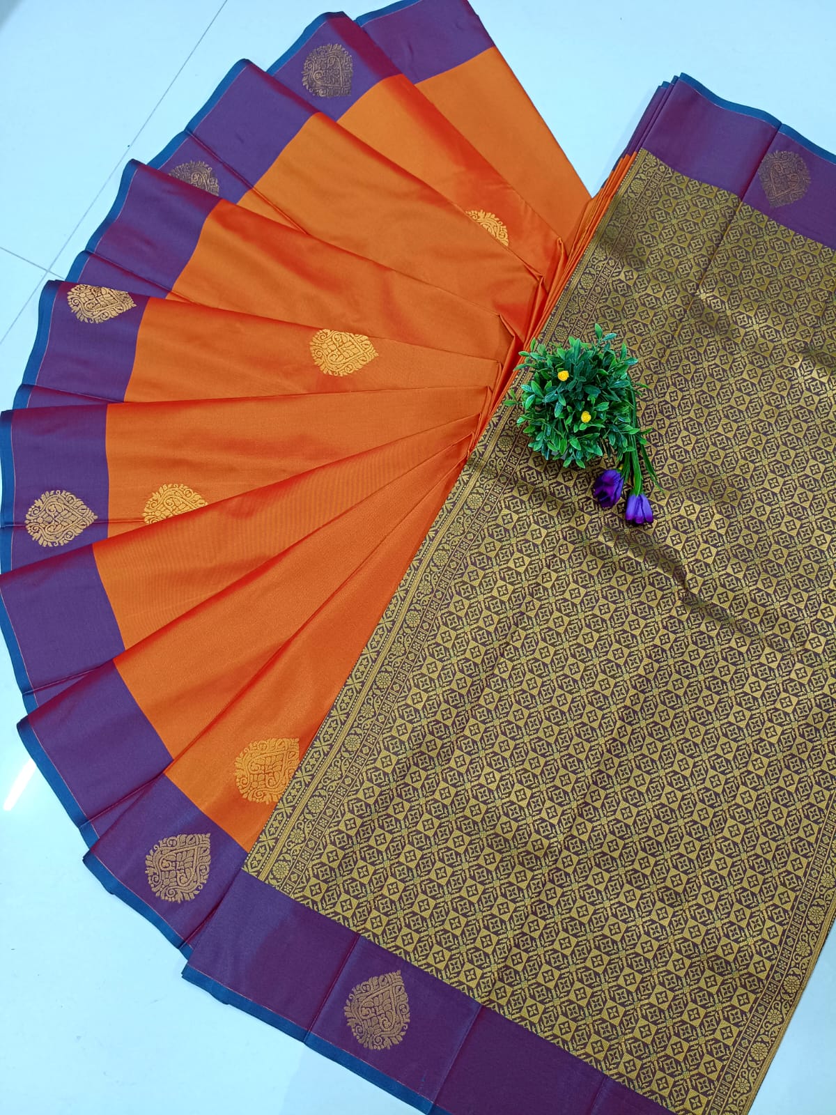 Royal Kanjeevaram Soft Silk Saree