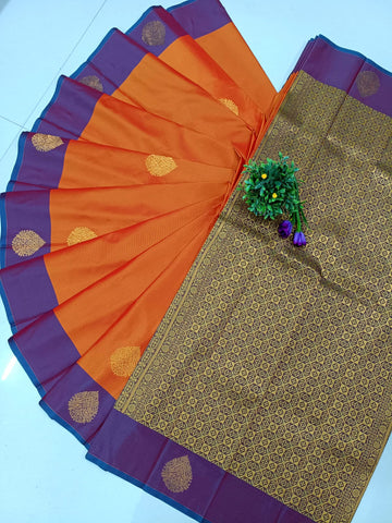 Royal Kanjeevaram Soft Silk Saree