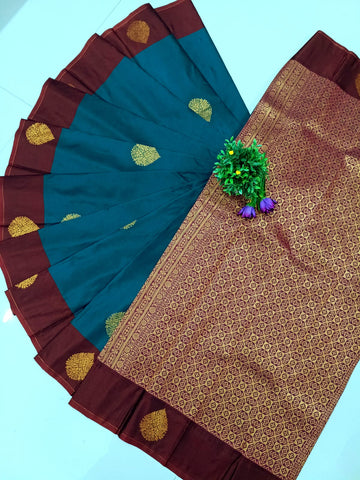 Royal Kanjeevaram Soft Silk Saree
