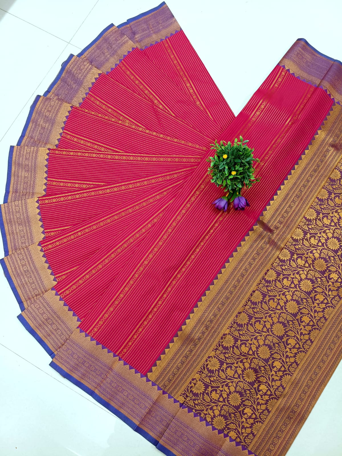 Royal Kanjeevaram Soft Silk Saree