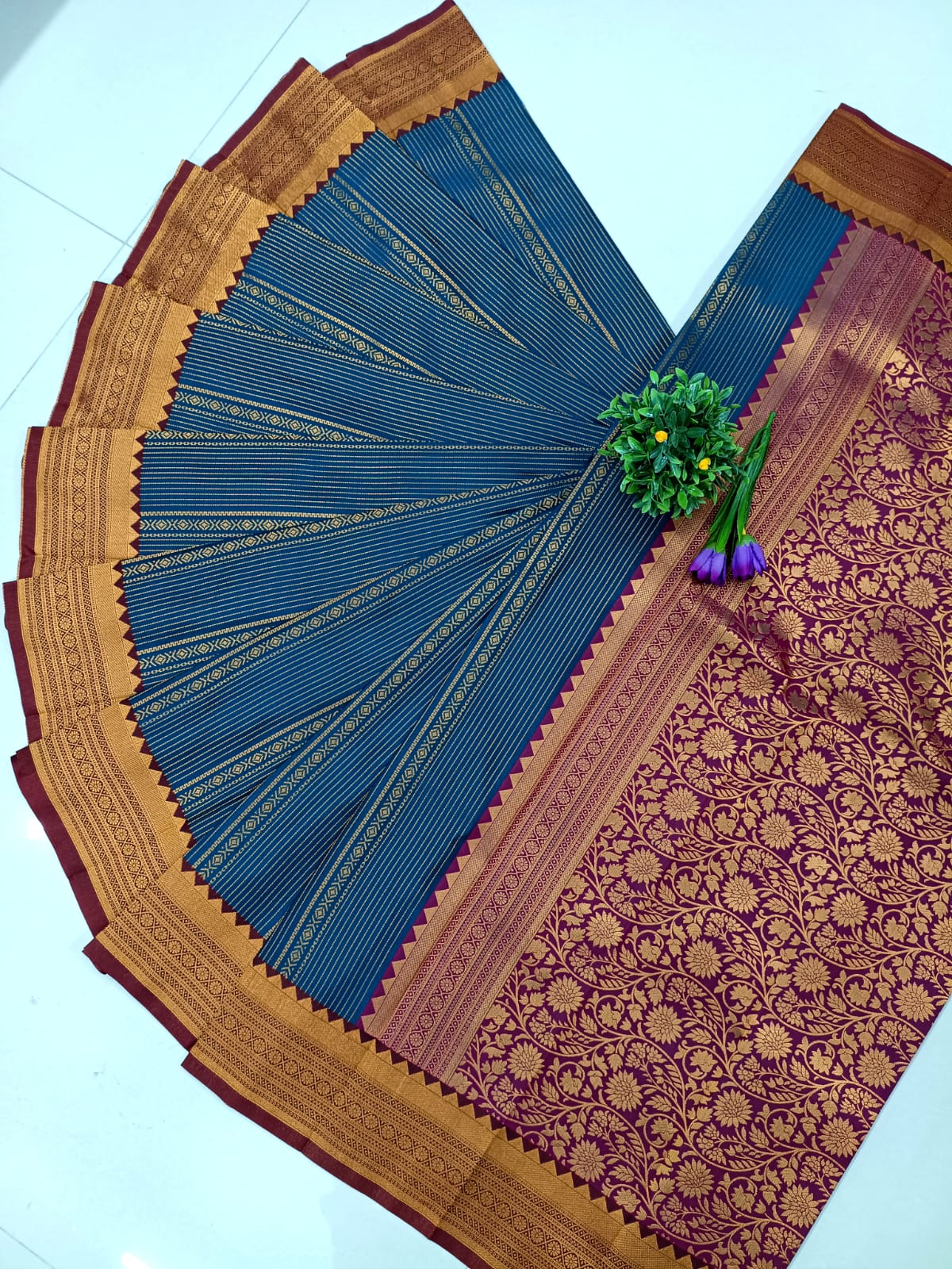 Royal Kanjeevaram Soft Silk Saree