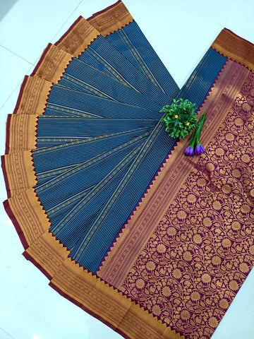 Royal Kanjeevaram Soft Silk Saree