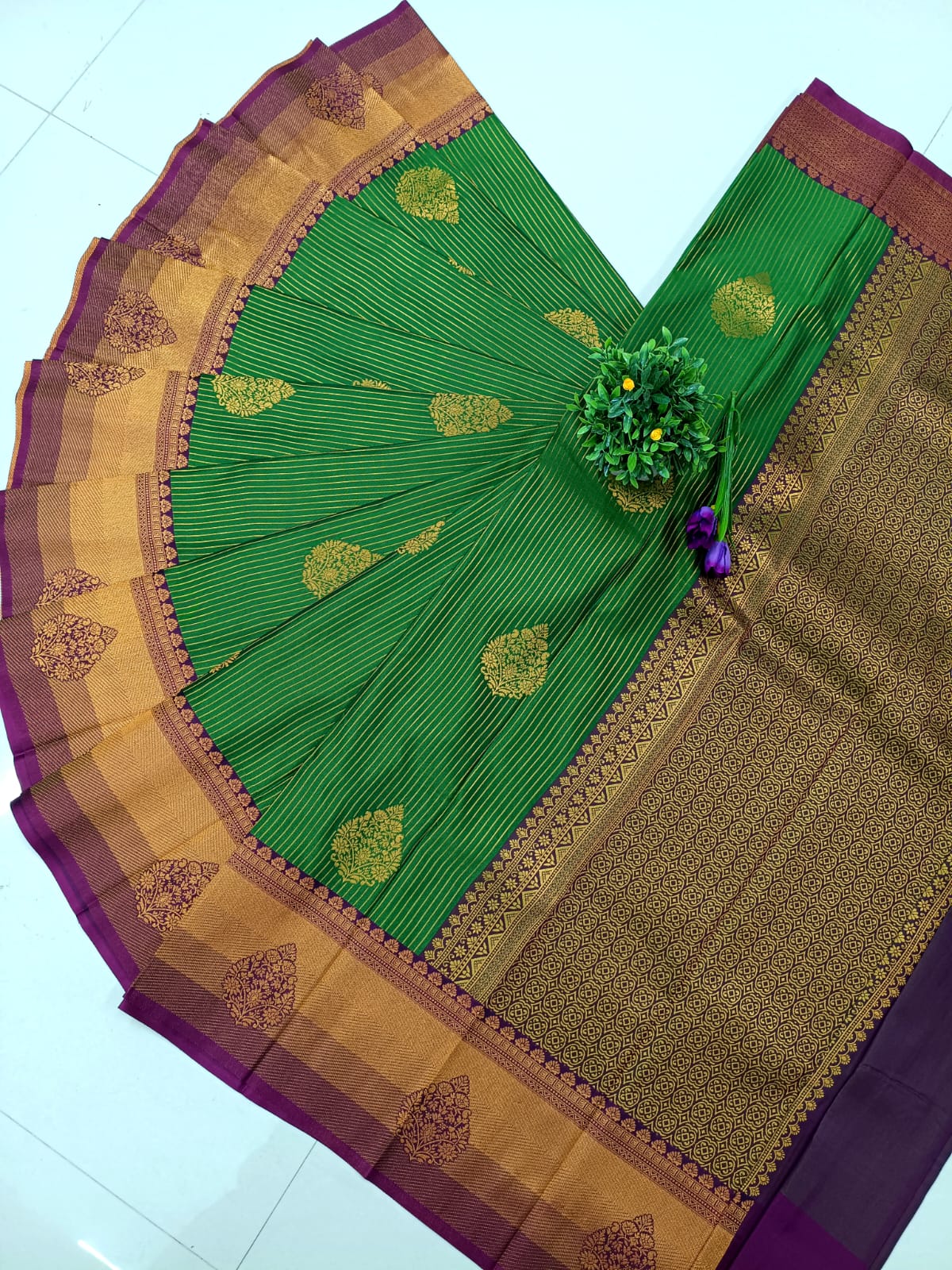 Royal Kanjeevaram Soft Silk Saree