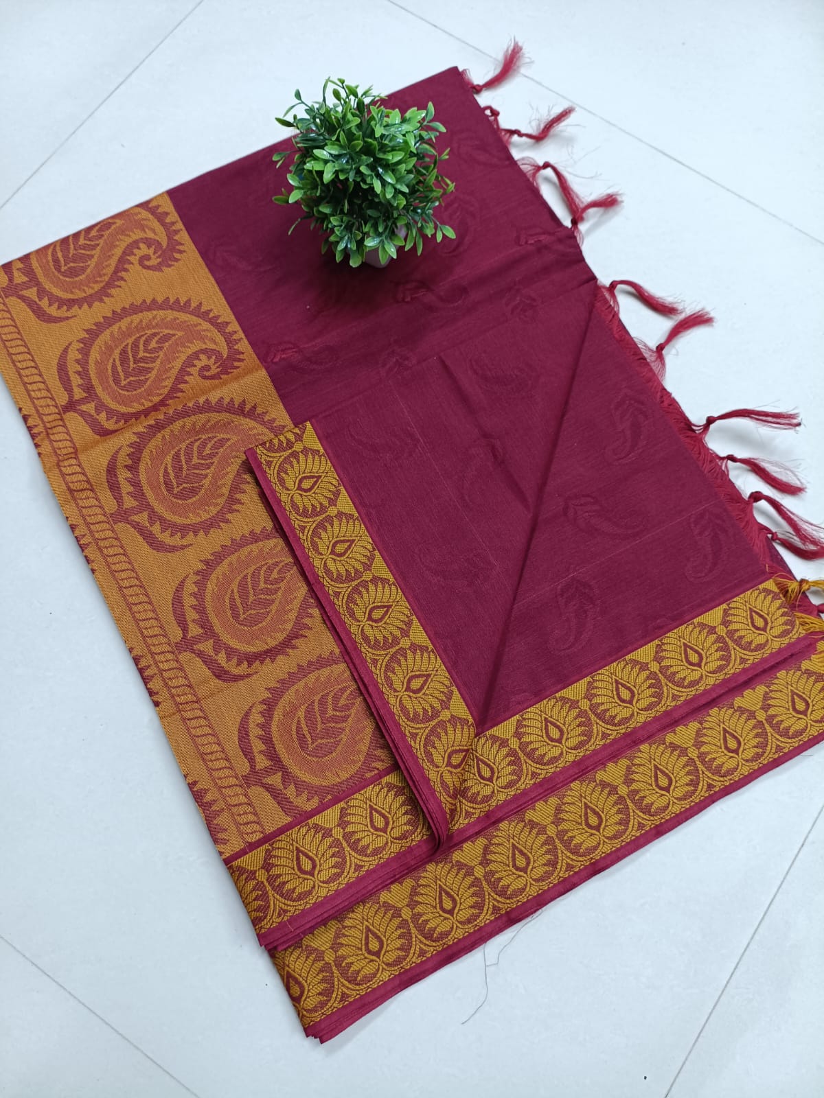 Premium Pure Cotton Saree