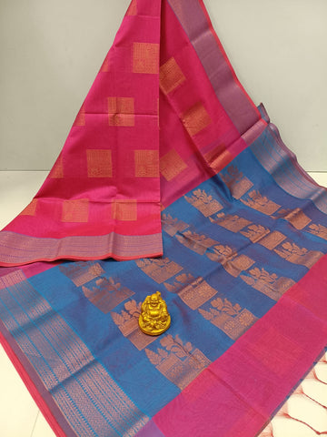 Chanderi Silk Cotton Saree