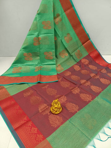 Chanderi Silk Cotton Saree