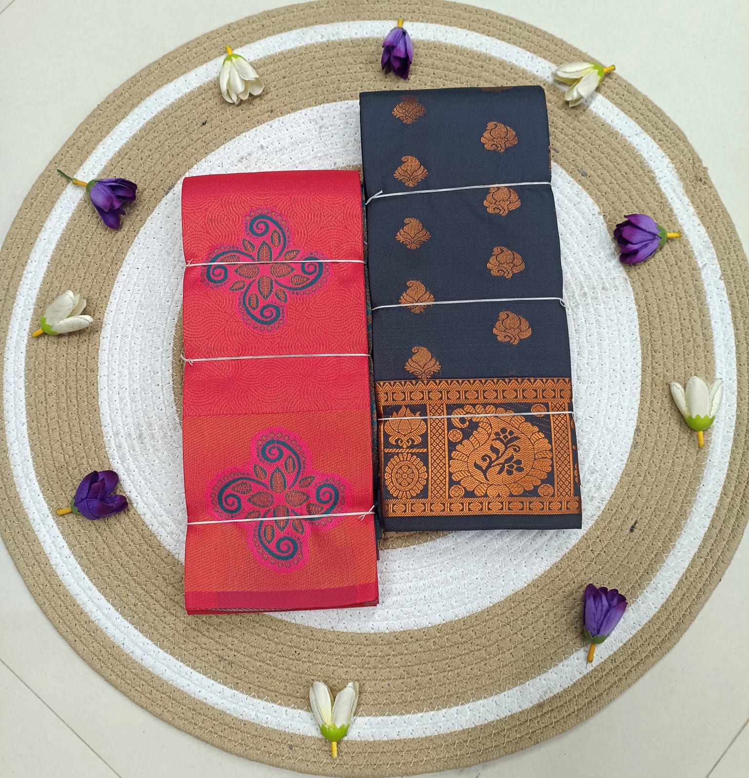 Rashmika Soft Silk Saree Combo Offer