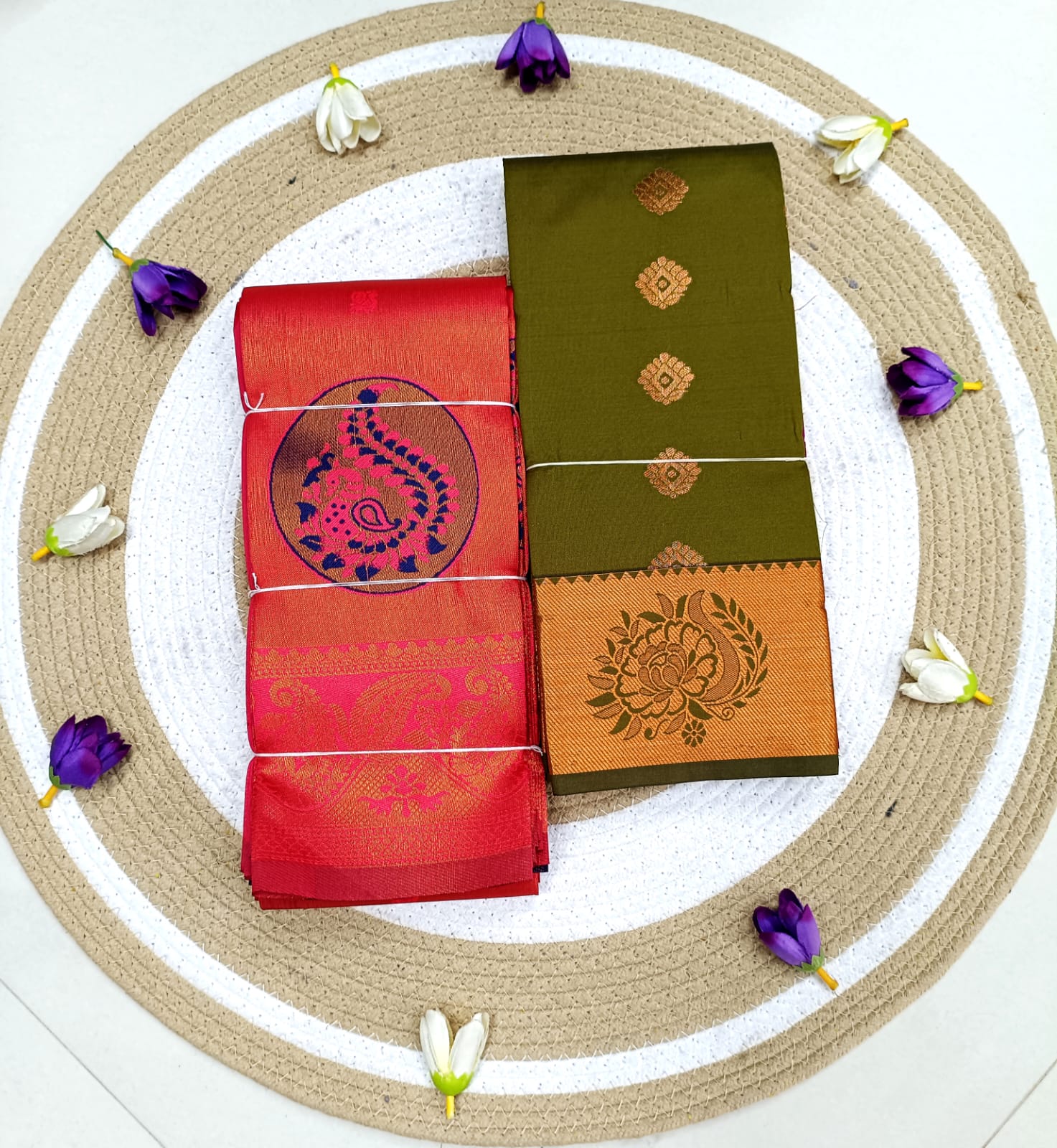 Rashmika Soft Silk Saree Combo Offer