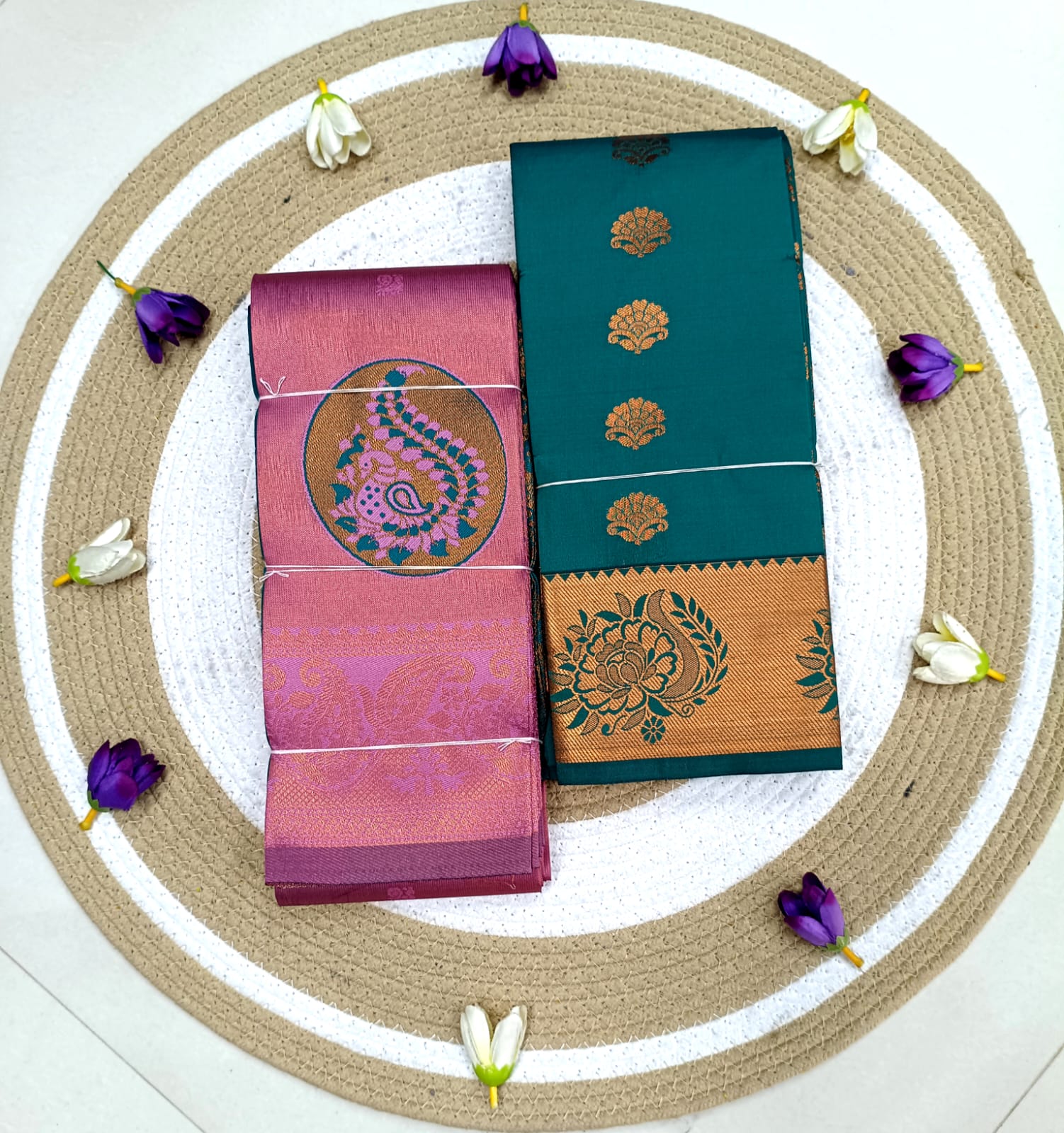 Rashmika Soft Silk Saree Combo Offer