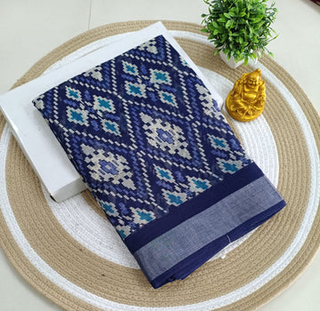 Premium Linen Cotton Saree