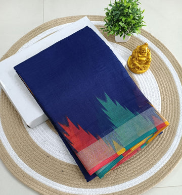Premium Linen Cotton Saree