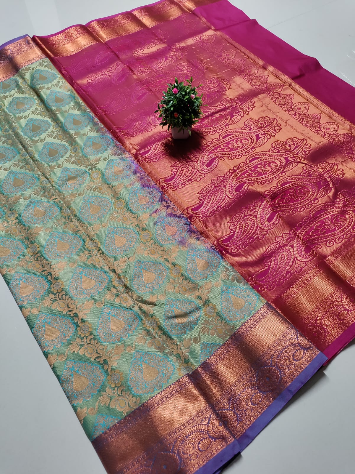 💖 SAMUTHIRIKA WEDDING BRIDAL SAREE 💖