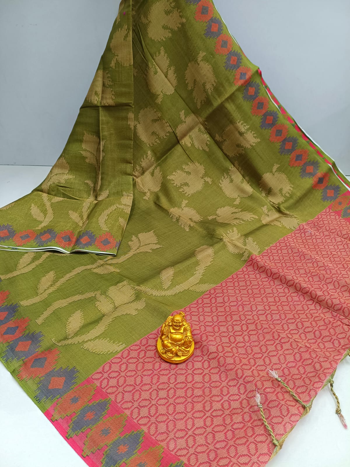 Premium First Quality Silkworms Soft Cotton Saree