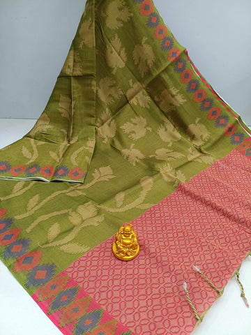 Premium First Quality Silkworms Soft Cotton Saree