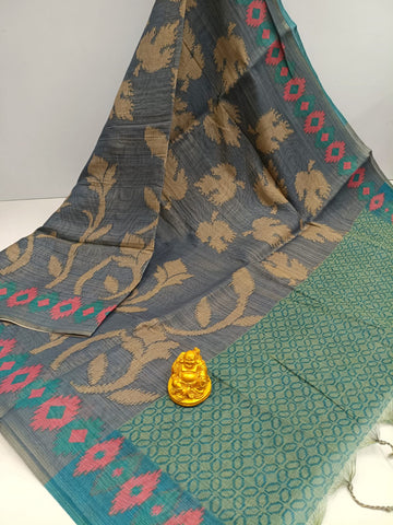 Premium First Quality Silkworms Soft Cotton Saree