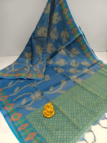 Premium First Quality Silkworms Soft Cotton Saree