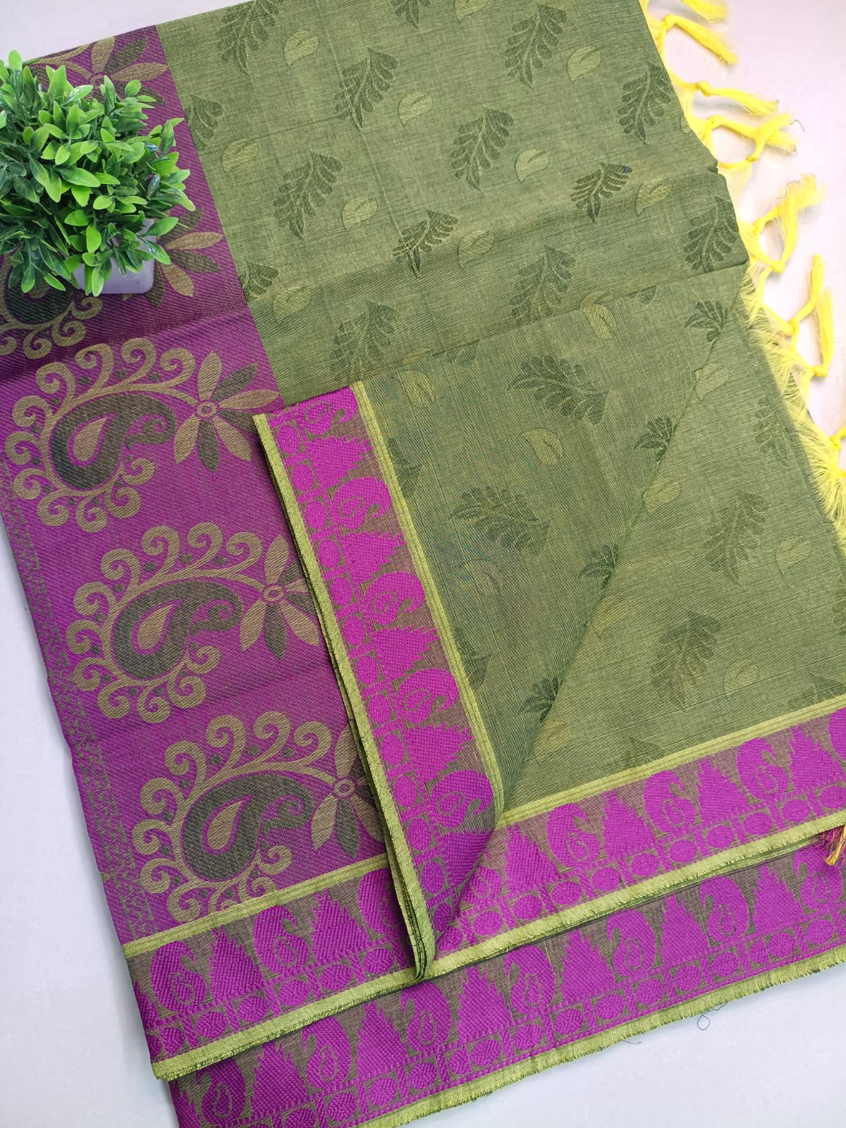 Premium Pure Cotton Saree