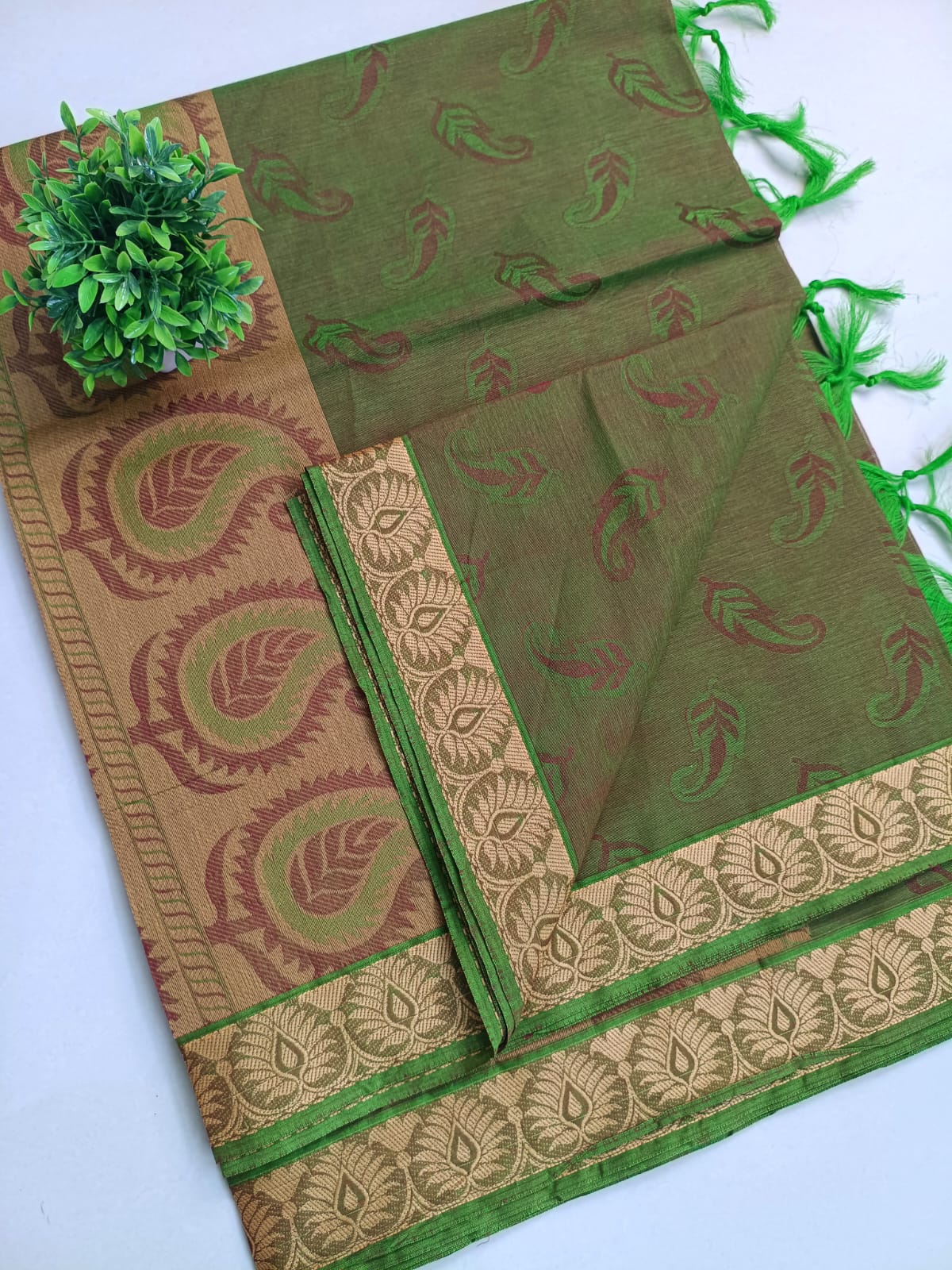 Premium Pure Cotton Saree