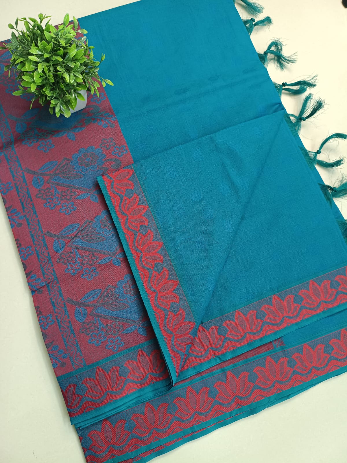 Premium Pure Cotton Saree