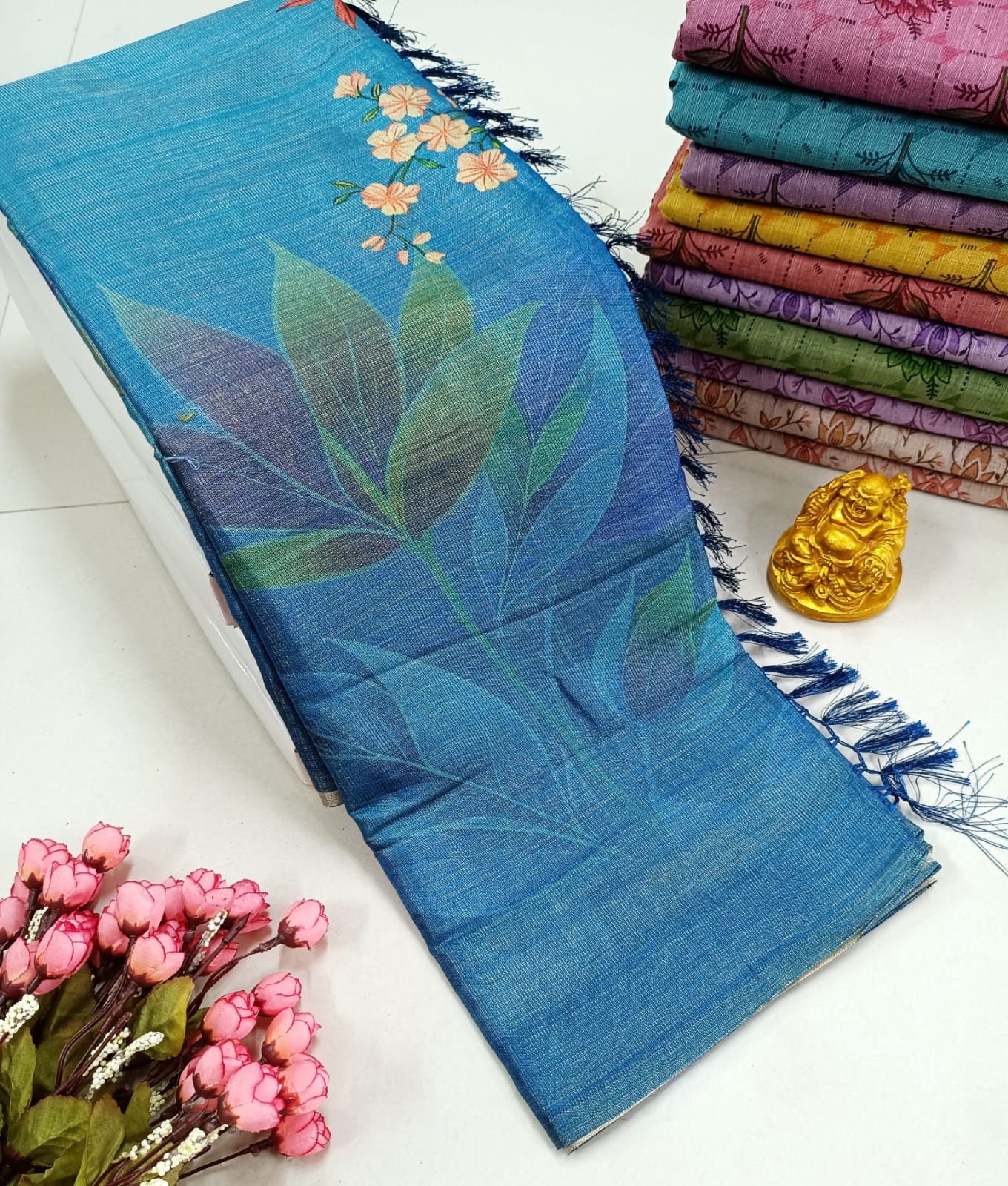 Premium Soft Floral Designer Saree