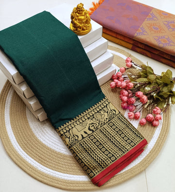 Narayanpet Mercerised Cotton Saree
