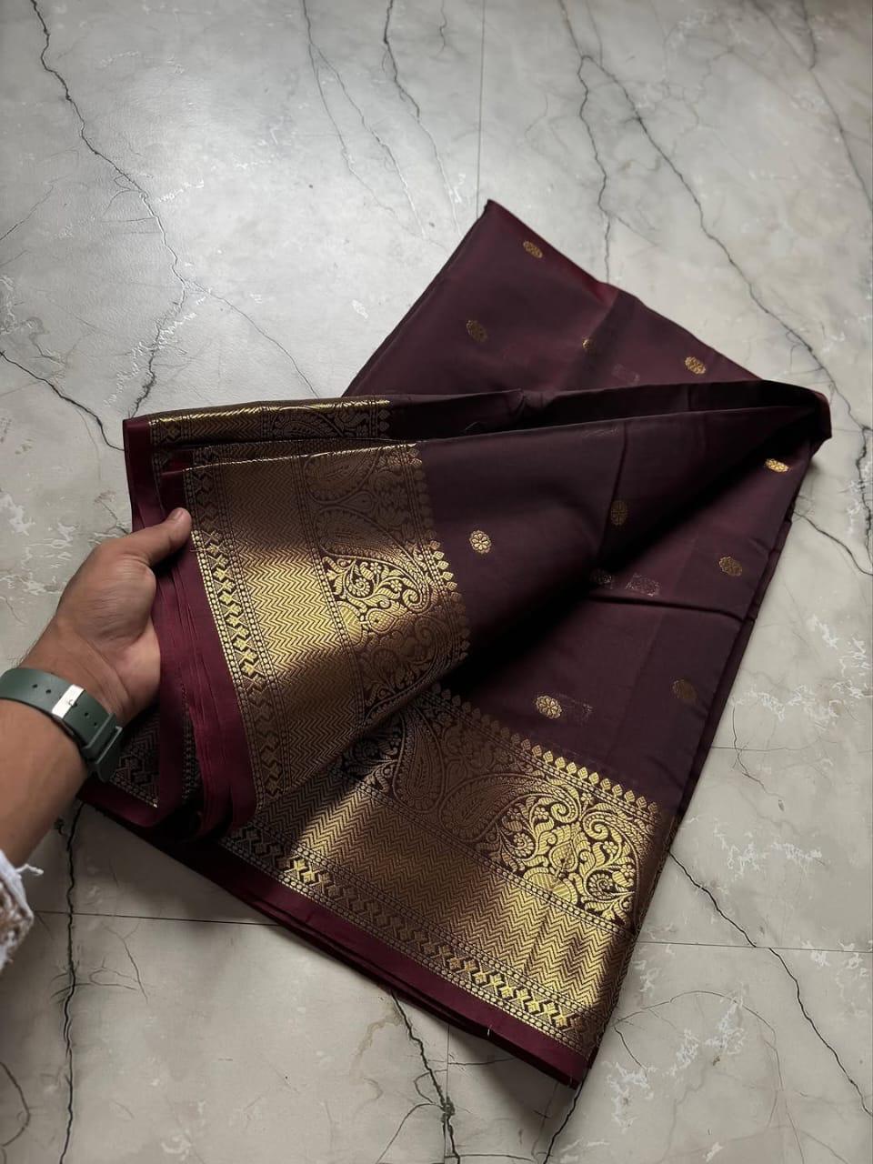 Banarasi Soft Kattan Silk Saree