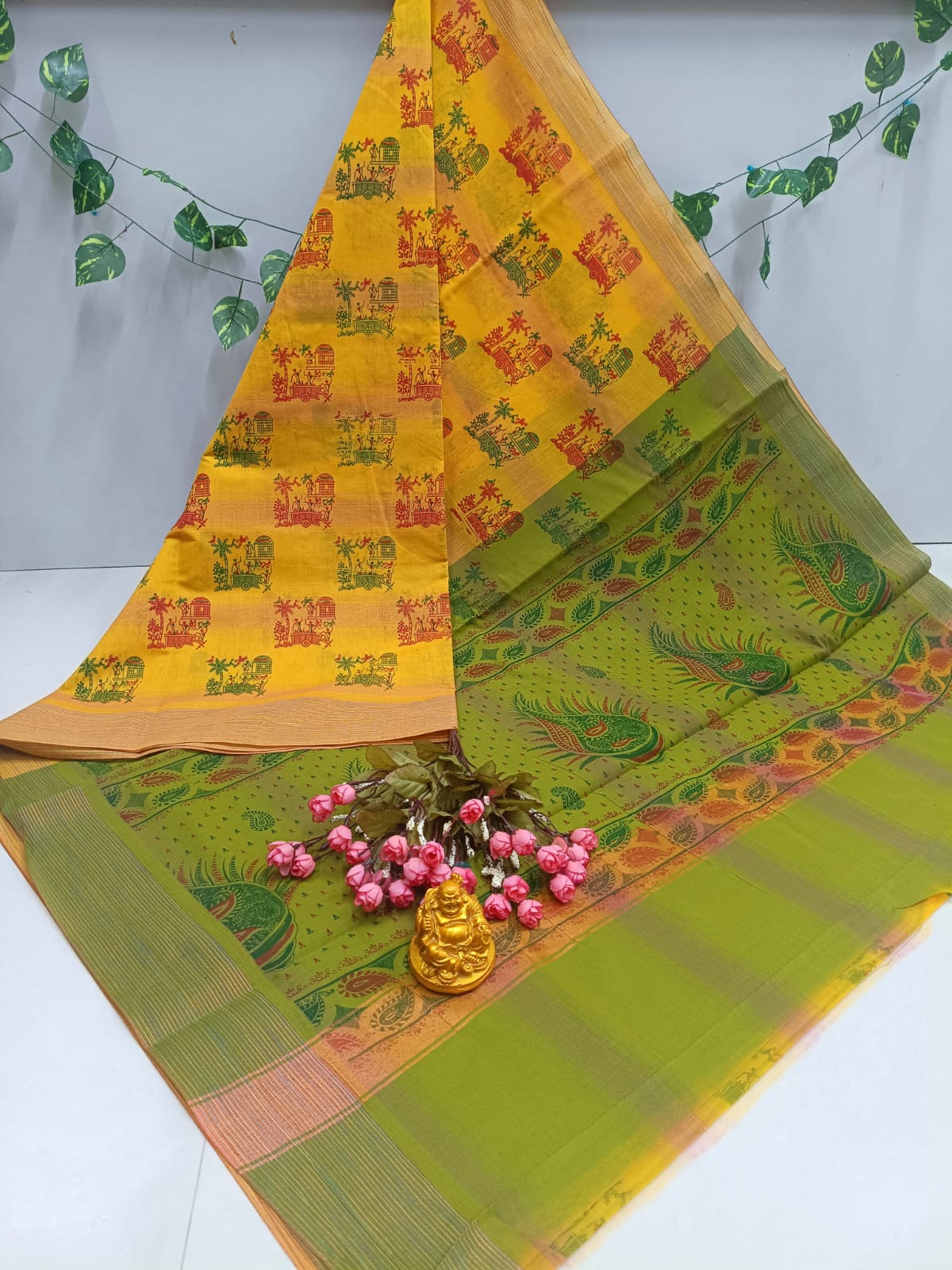 Printed Cotton Saree