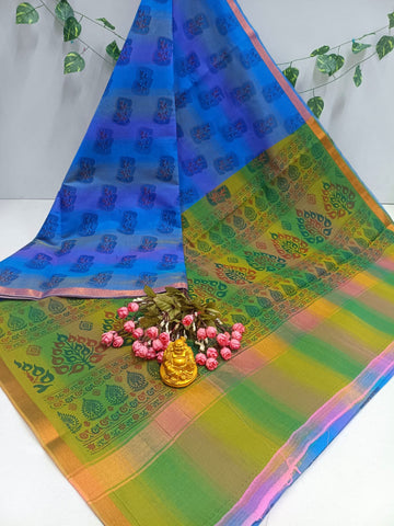 Printed Cotton Saree