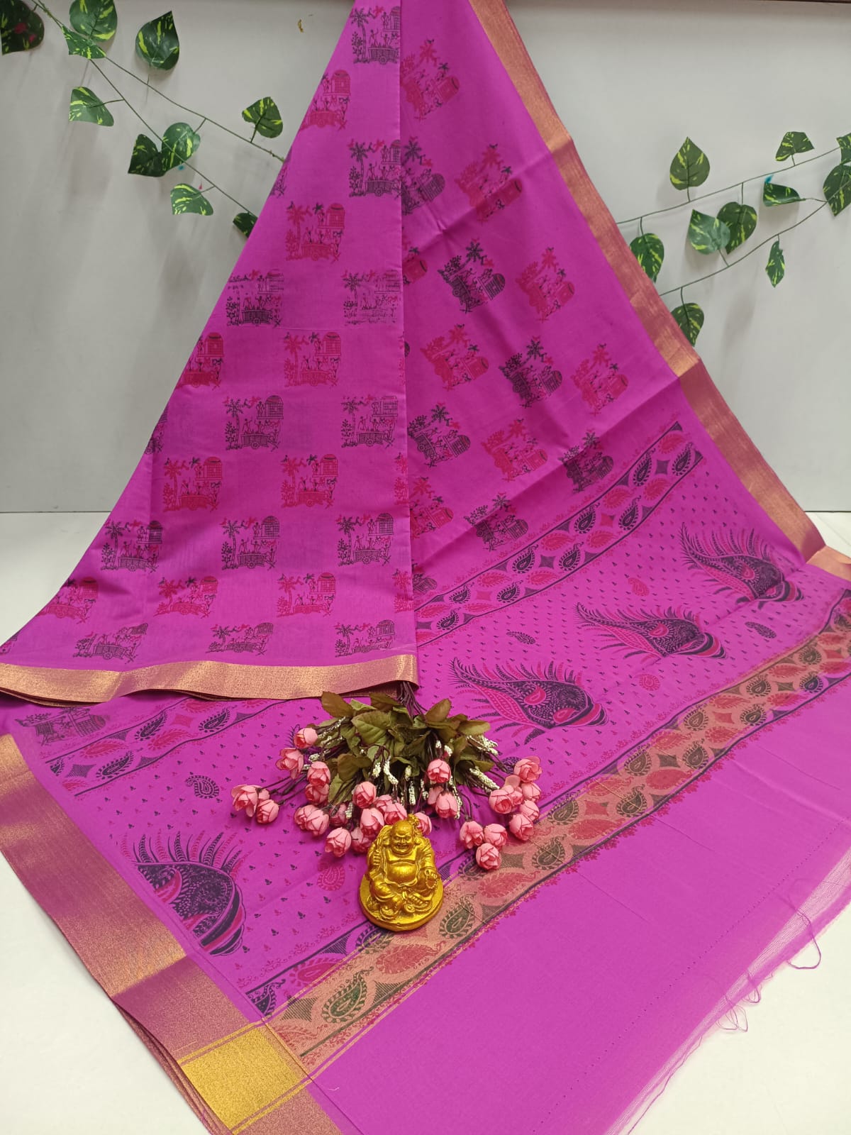 Printed Cotton Saree