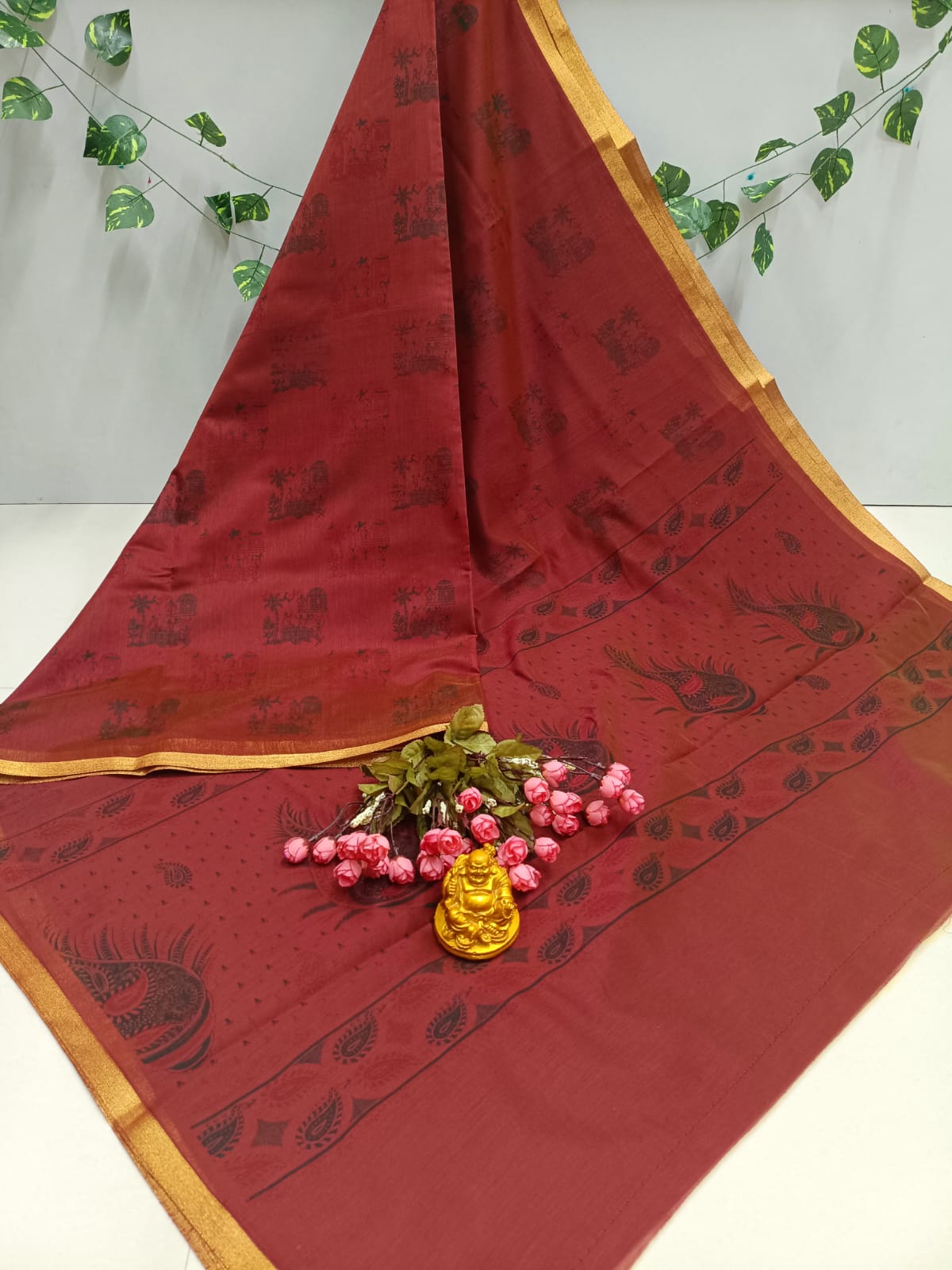 Printed Cotton Saree