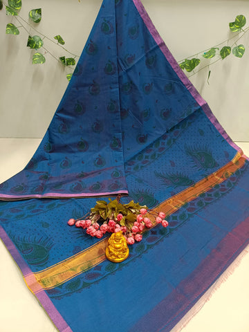Printed Cotton Saree