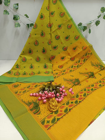 Printed Cotton Saree
