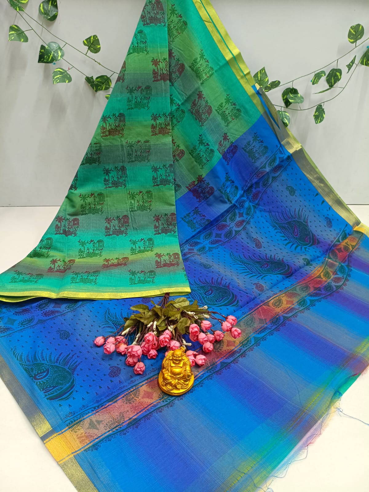 Printed Cotton Saree