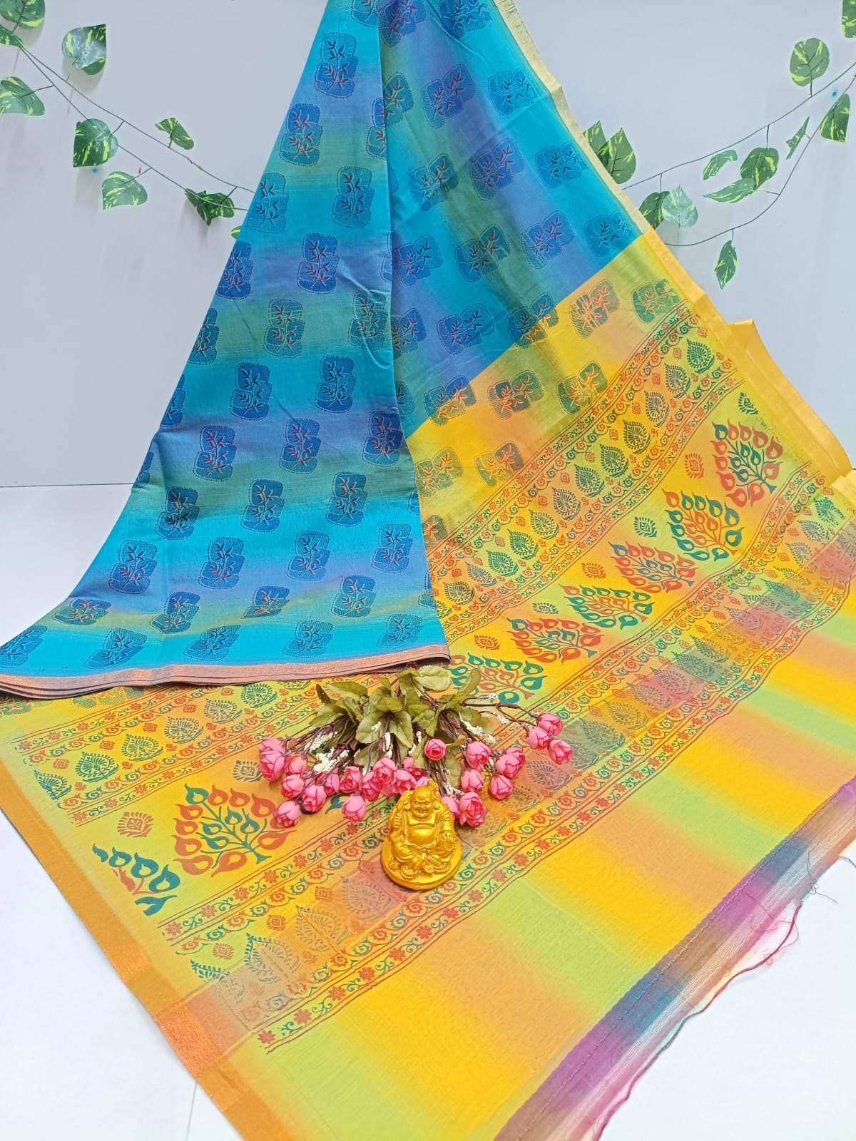 Printed Cotton Saree