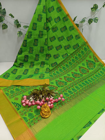 Printed Cotton Saree