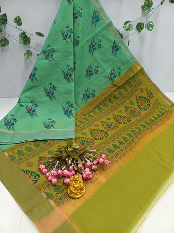 Printed Cotton Saree