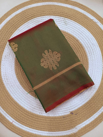 Premium Soft Silk Kolam Design Saree