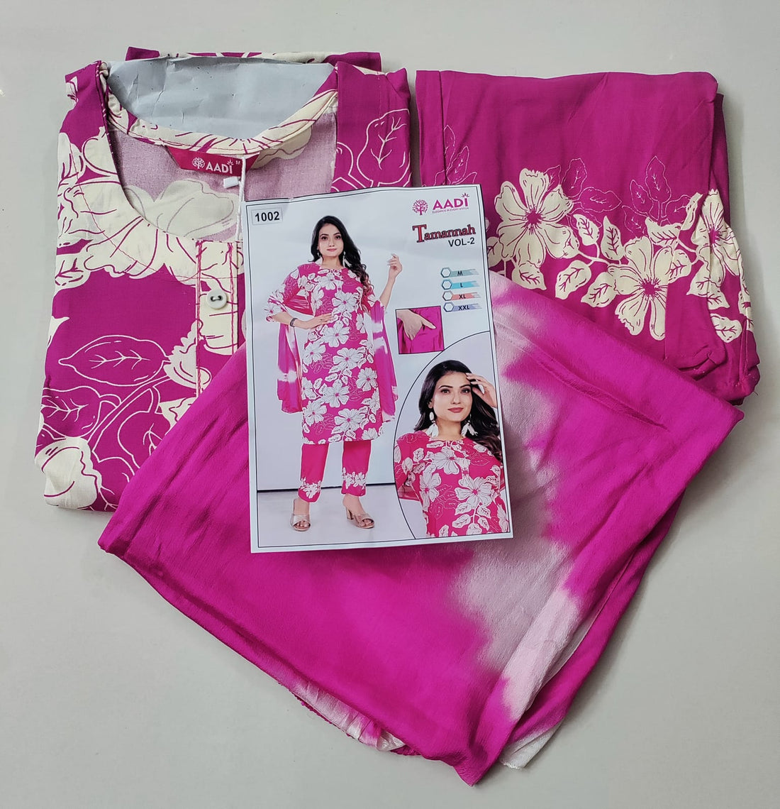 Premium Soft Cotton 3 Piece Chudi Set