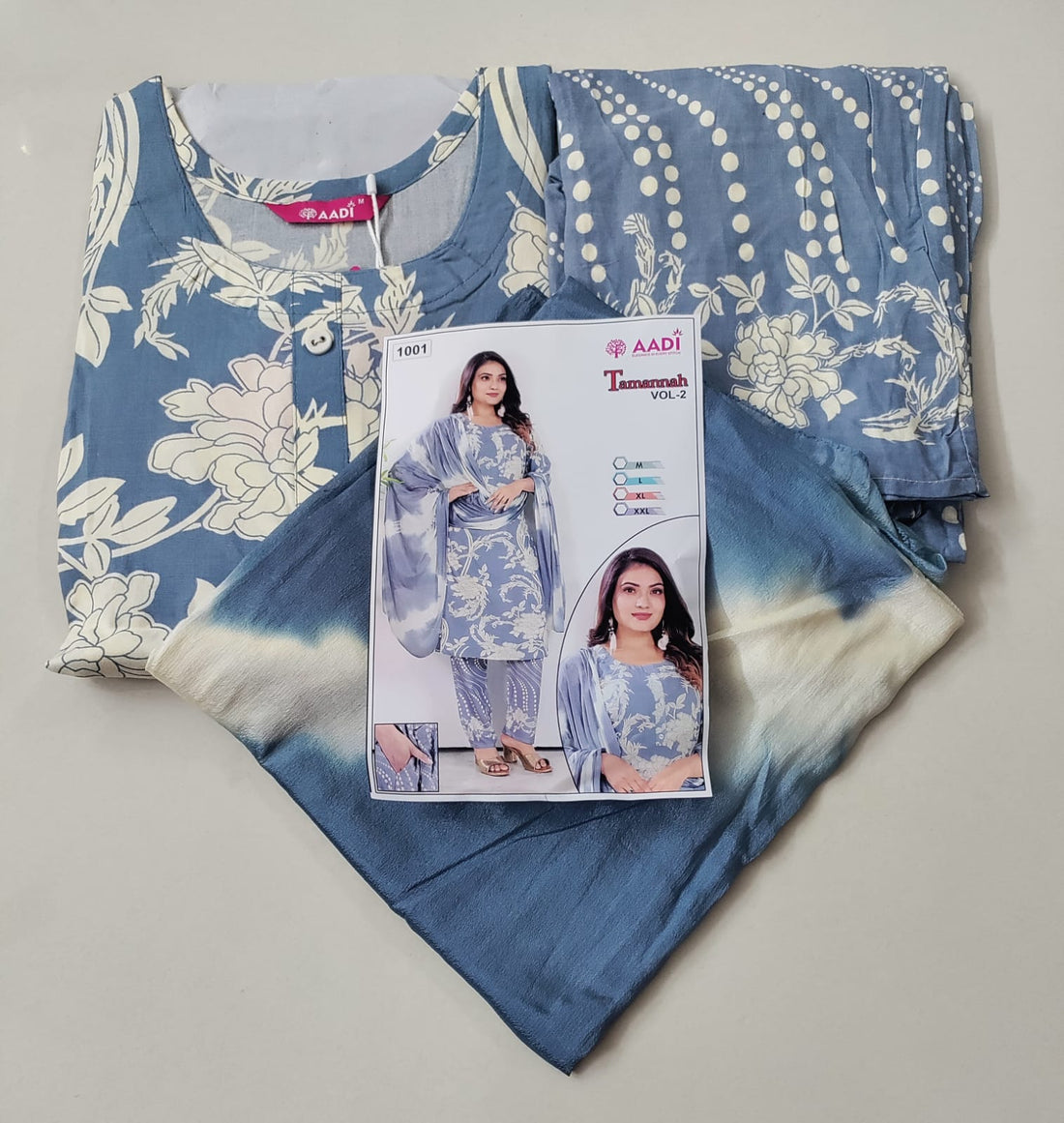 Premium Soft Cotton 3 Piece Chudi Set