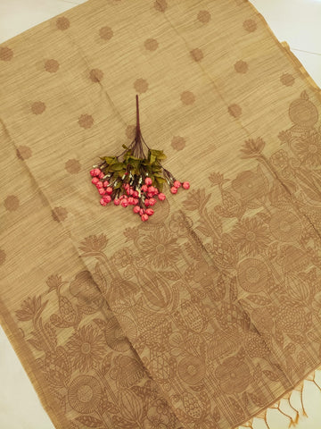 Premium Slub Jute Cotton Saree