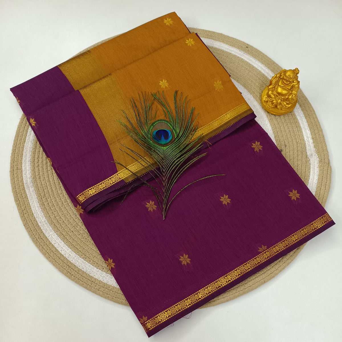 KUMKUMAM Maheswari Silk Cotton Saree