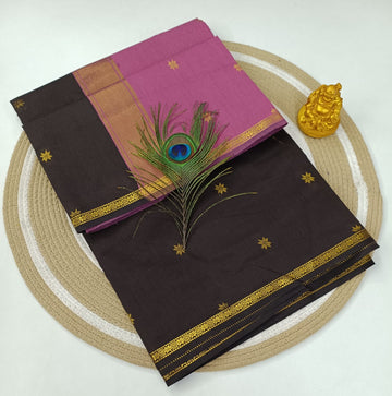 COPPIE COLOUR Maheswari Silk Cotton Saree