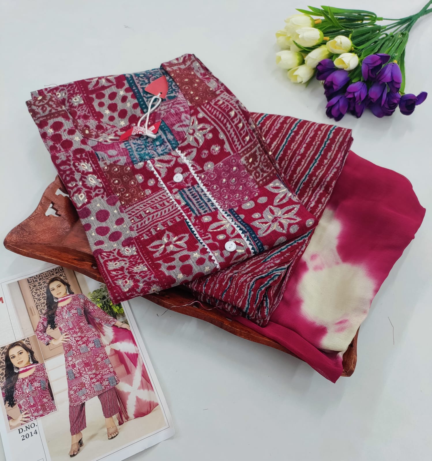 Premium Soft Cotton 3 Piece Chudi