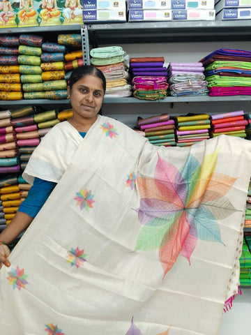 Premium Soft Floral Designer Saree
